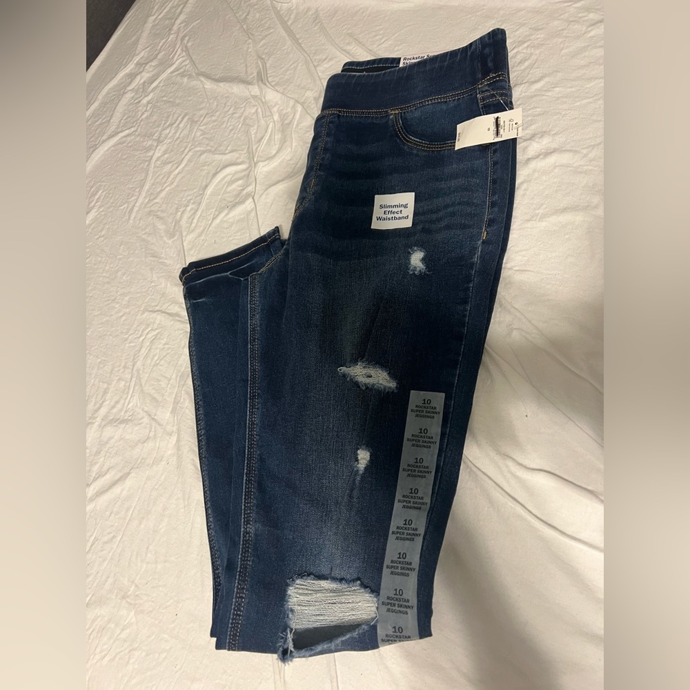 Old Navy Distressed Rockstar Jeans